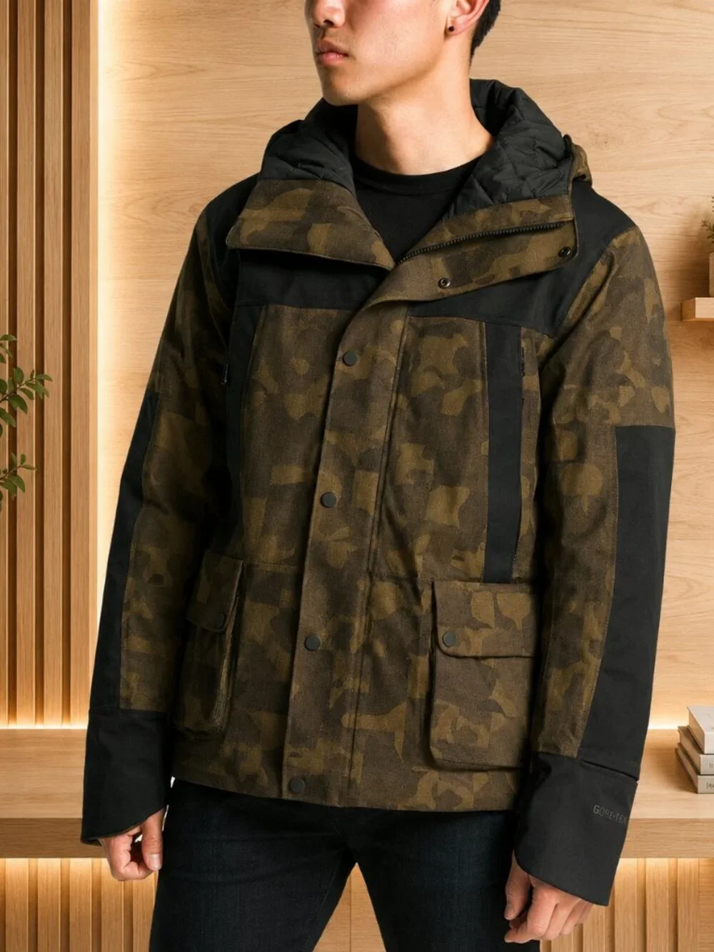 North Face Men's Cryos Mountain Jacket - XL/Camo NWT!